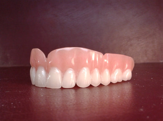 zupper ultra thin denture, lower flexible partial, wax tryin, premium A2 shade, new upper and lower impressions, shipping 3X