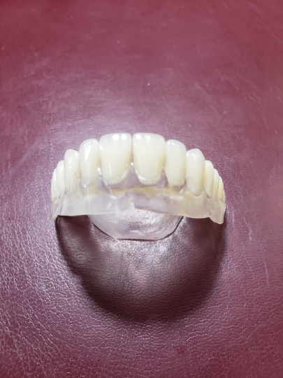 Ultra-thin denture CLEAR false teeth